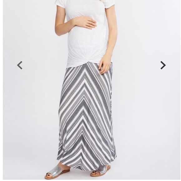 maternity maxi skirt